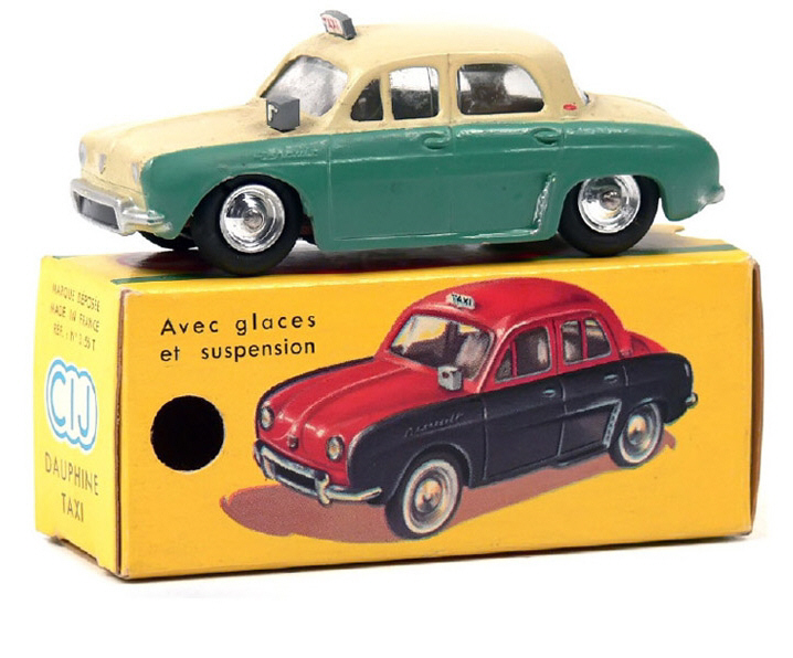 3/56-T RENAULT DAUPHINE TAXI