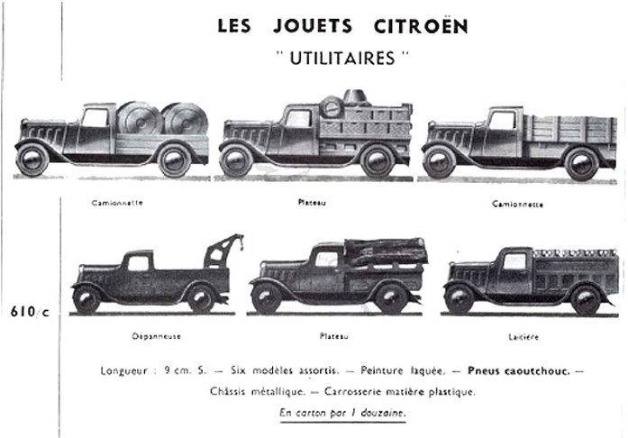 ref. 610c CITRON ROSALIE UTILITARIO