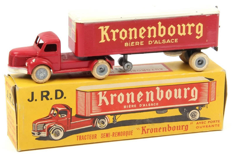 120 BERLIET SEMI TRAILER KRONENBOURG