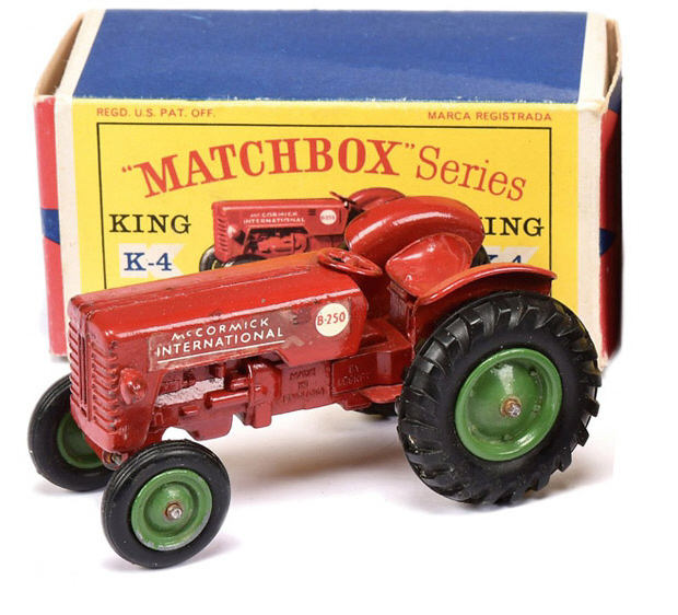 NO. K4 TRACTOR MCCORMICK B250