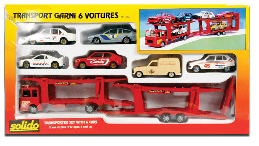 7026 RENAULT R390 + SEIS COCHES 7026 RENAULT R390 + SEIS COCHES