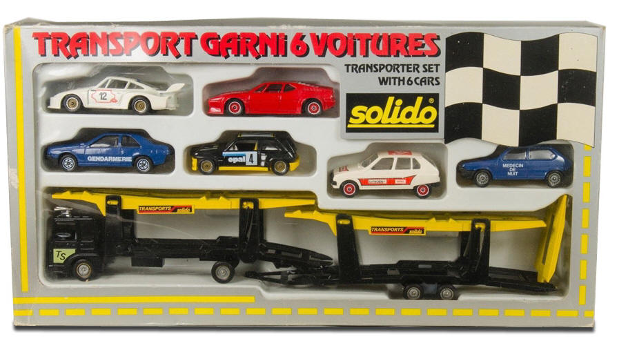 7026 RENAULT R390 + SEIS COCHES 7026 RENAULT R390 + SEIS COCHES