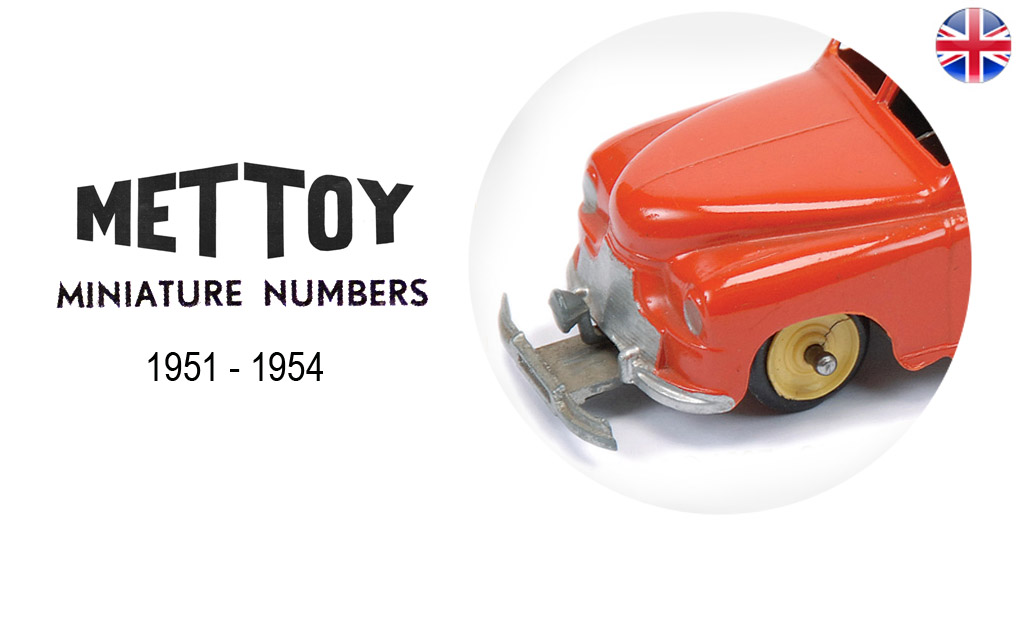 METTOY MINIATURE NUMBERS