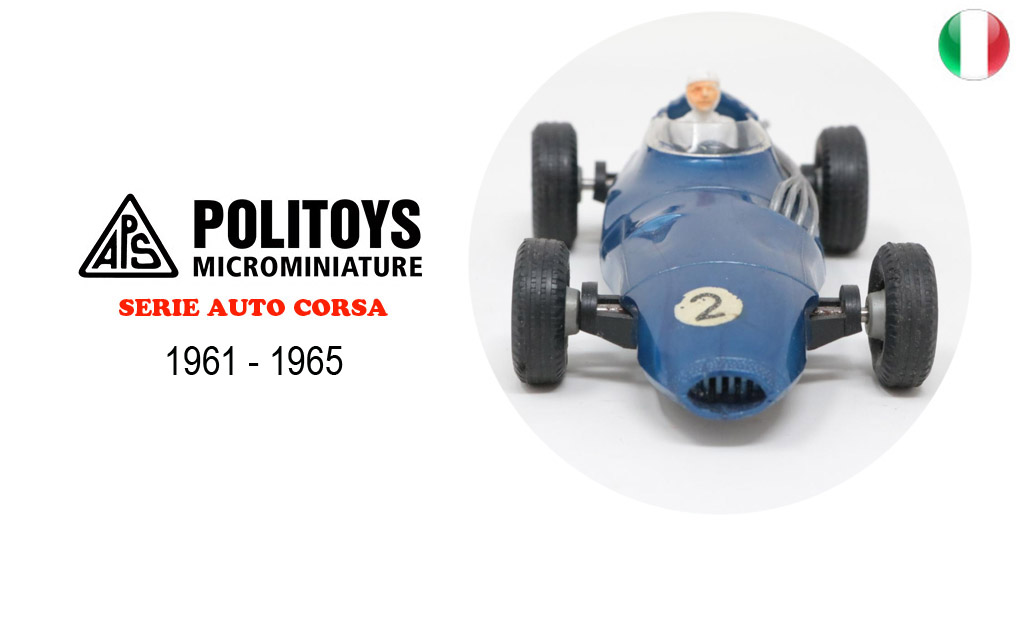 POLITOYS 1/41 AUTO CORSA POLITOYS 1/41 AUTO CORSA