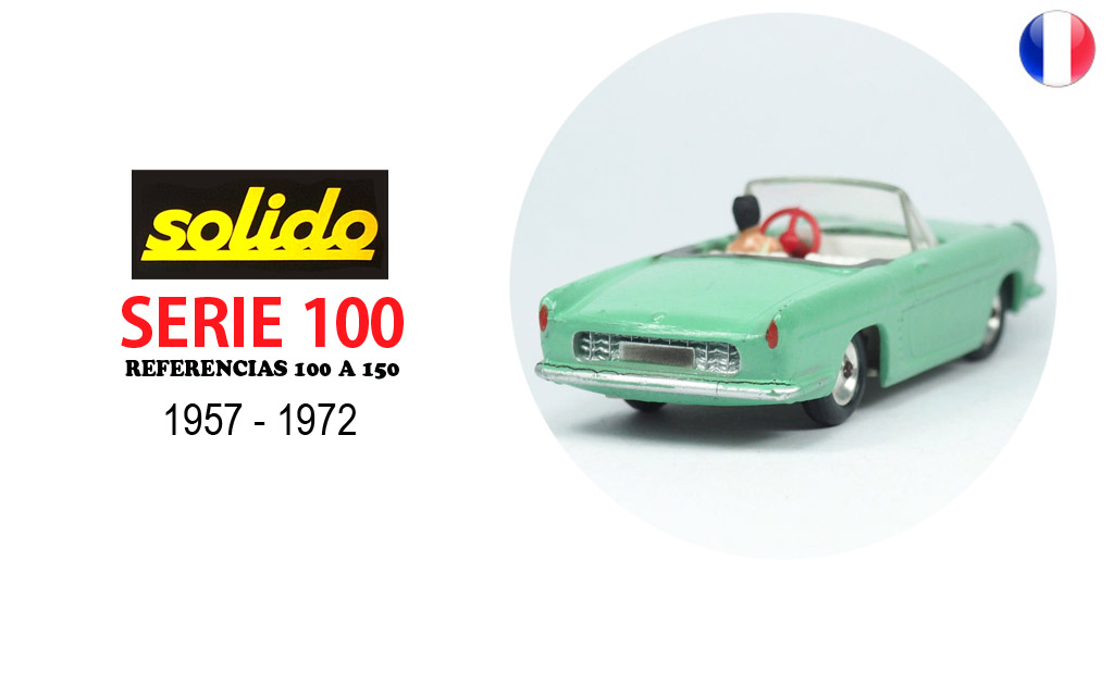 SOLIDO TYPE 100 - SERIE JUNIOR 1 SOLIDO TYPE 100 - SERIE JUNIOR 1